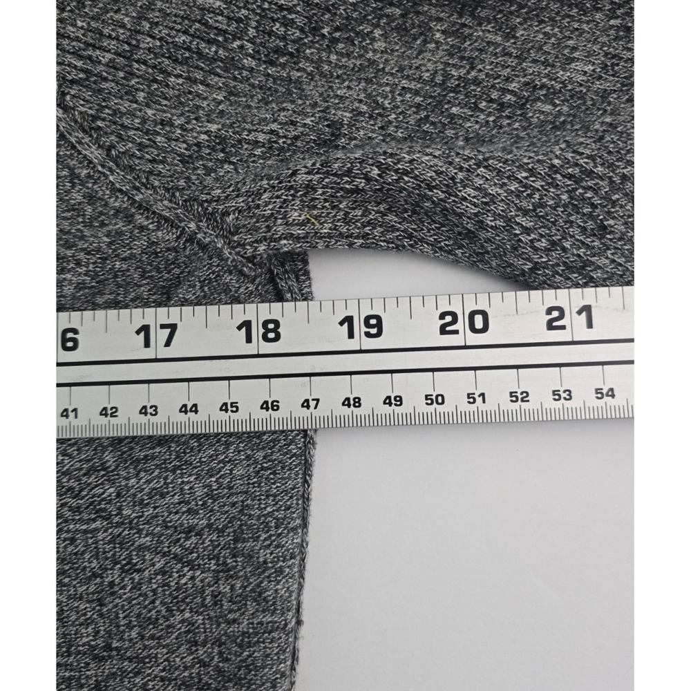Calvin Klein Gray High-Low Cowl‎ Neckline Long Sleeve Open Front Sweater S - Picture 5 of 6